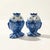 Blue and White Porcelain Kissing Koi Fish Vase For Sale - Image 9 of 12