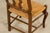 Antique French Provincial Walnut Dining Chairs With Rush Seats - Set of 8 For Sale - Image 17 of 18