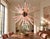 Sputnik Pendant Light with 50 Pink Glass Prisms from Justfurnituress SRL For Sale - Image 6 of 10