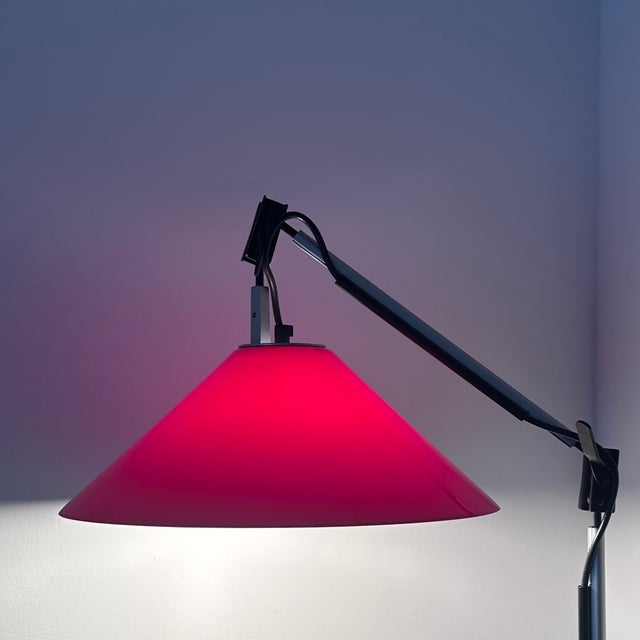 Black Aggregato Floor Lamp by Enzo Mari for Artemide, 1974 For Sale - Image 8 of 12
