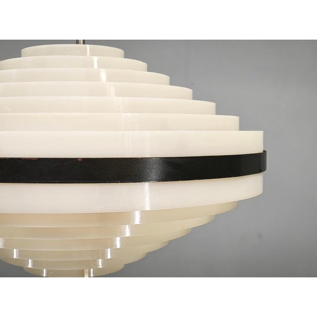 Czech Space Age UFO Pendant Lights, 1960s, Set of 2 For Sale - Image 10 of 12