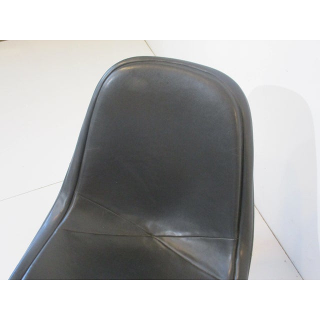 Wood Early Eames Upholstered Wire Rocking Chair for Herman Miller For Sale - Image 7 of 13