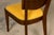 Wood Set of 6 French Art Deco Maple Dining Chairs in Yellow and Moss Green, 1930s For Sale - Image 7 of 18