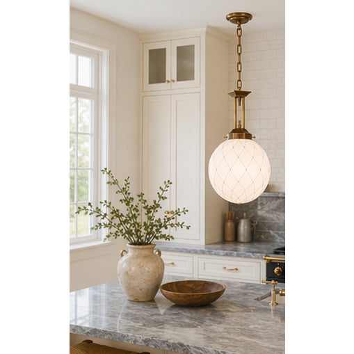 Asti Pendant from Amber Interiors Description of New, In Box Pendant by Amber Lewis of Amber Interiors Illuminate your...