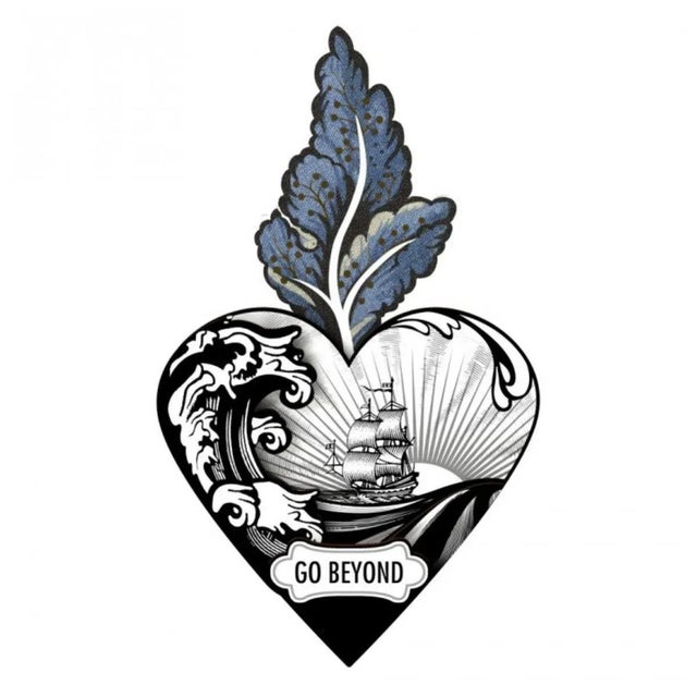 Heart Ex Voto Go Behind by Miho For Sale - Image 4 of 5