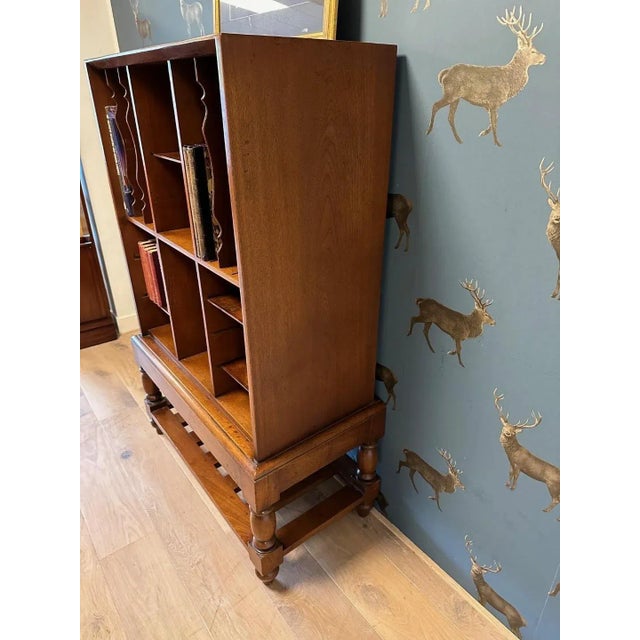 Antique Colonial Bookcase, 1890s For Sale - Image 3 of 12