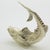 1970s Vintage Italian Silver 800 Good Luck Fish Figurine with Raised Tail, 1950s For Sale - Image 5 of 11