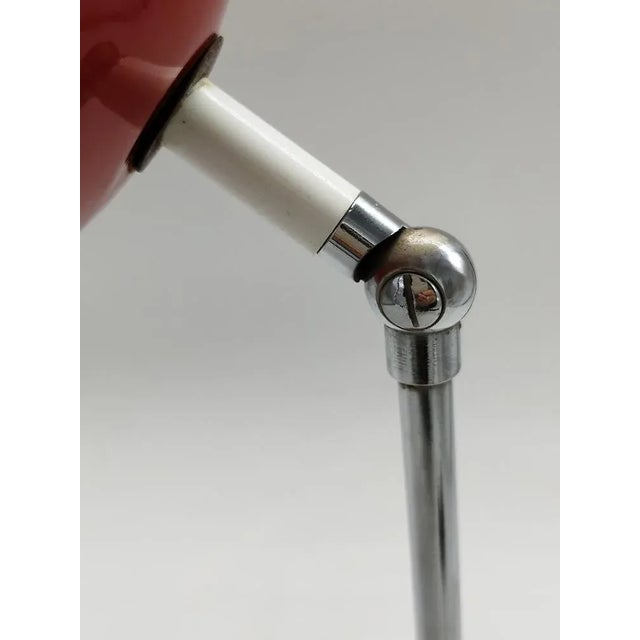 Italian Spage Age Table Lamp, 1960 For Sale - Image 6 of 8