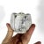 Contemporary Vintage Carved White Marble Tea Light Candleholder For Sale - Image 3 of 9