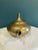 Mid 20th Century Mid-Century Indian Brass Teapot With Faux Bamboo Handle and Lid For Sale - Image 5 of 9