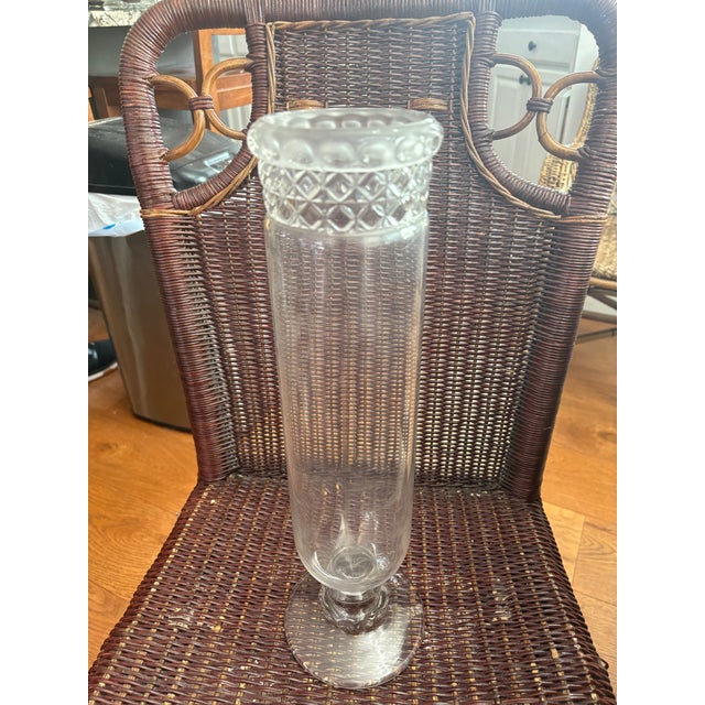 Scarce Early Dakota Apothecary or Cylinder Jar With Ground Glass Lid by Tiffin Circa 1890's For Sale In Reno/Lake Tahoe - Image 6 of 6