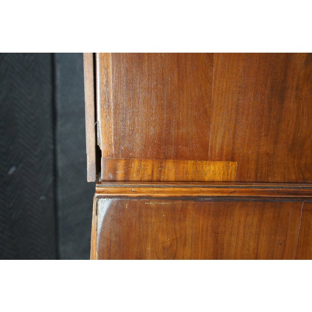 Antique American Chippendale Mahogany Chest on Chest Highboy Dresser For Sale - Image 16 of 17