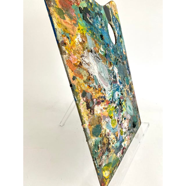 French Artist's Painters Palette Double Sided For Sale - Image 4 of 7
