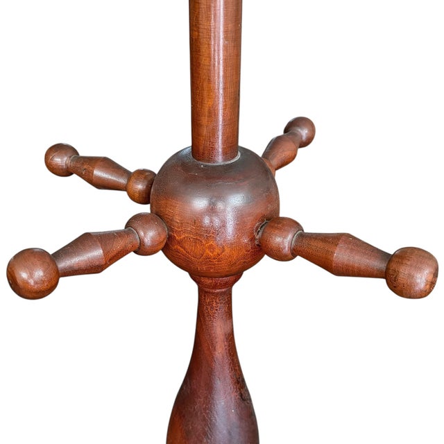 19th Century American Folk Art Hall Tree For Sale In Chicago - Image 6 of 12