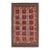 Vintage Kilim in Red With Polychromatic Geometric Patterns, From Rug & Kilim For Sale