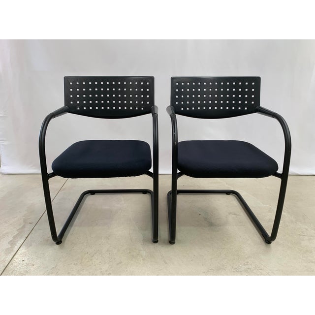 Vitra Visavis Chairs by Mario Bellini for Vitra, 1990s, Set of 2 For Sale - Image 4 of 11
