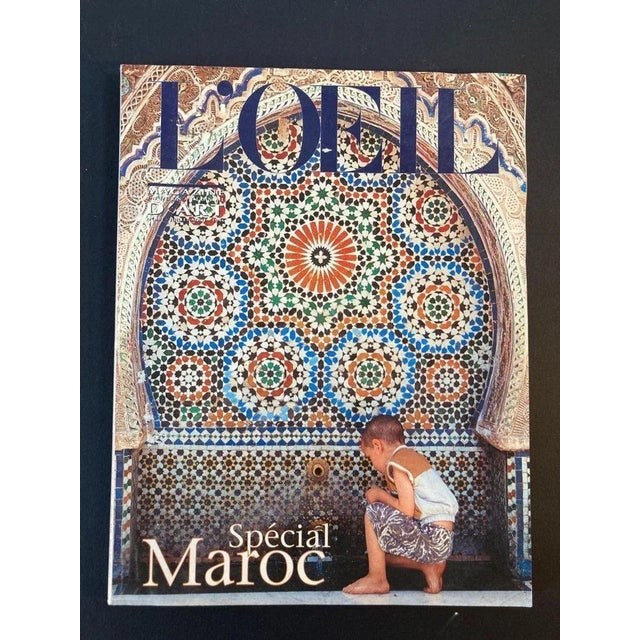 L'oeil Magazine International d'art n° 481: Spécial Maroc The eye. International art magazine N ° 481: Special Morocco....