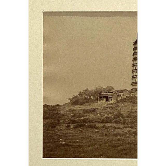 Modern Antique Photograph of the Pazhou Tower For Sale - Image 3 of 5
