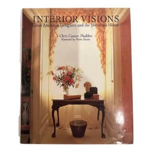Interior Visions Great American Designers by Chris Casson Madden Hardcover 1988