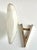 French Art Deco Sconce with Silvered Brass Fixture and Glass Shade, 1930s For Sale - Image 4 of 7