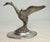 Figurative Antique Silverplate Swan Bird Brandy Glass Warmer Table Top Oil Lamp Heater For Sale - Image 3 of 12