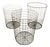Vintage Wire Baskets - Set of 3 For Sale