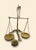 Antique English Doyle & Son Brass Merchant Balance Scale With Avery Weights For Sale - Image 10 of 16