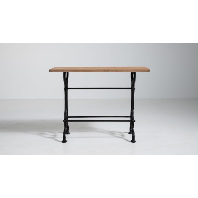 Cast Iron Bistro Table, Antique, France, 20th Century For Sale - Image 15 of 18