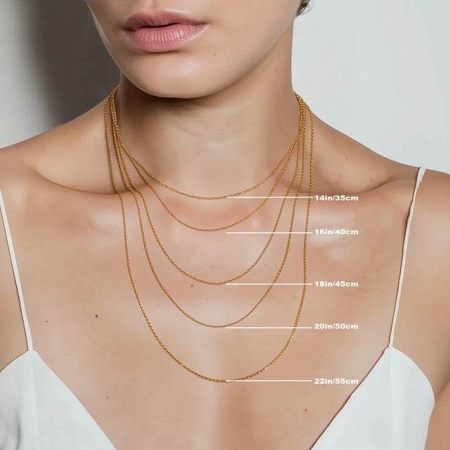 Ombre Light Emerald Necklace 14k Gold For Sale - Image 9 of 9