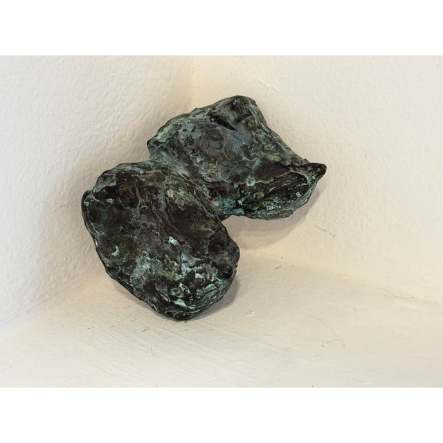 Contemporary 1990s Bronze Nude Sculpture Bust Ruth Aizuss Migdal Vintage For Sale - Image 3 of 5