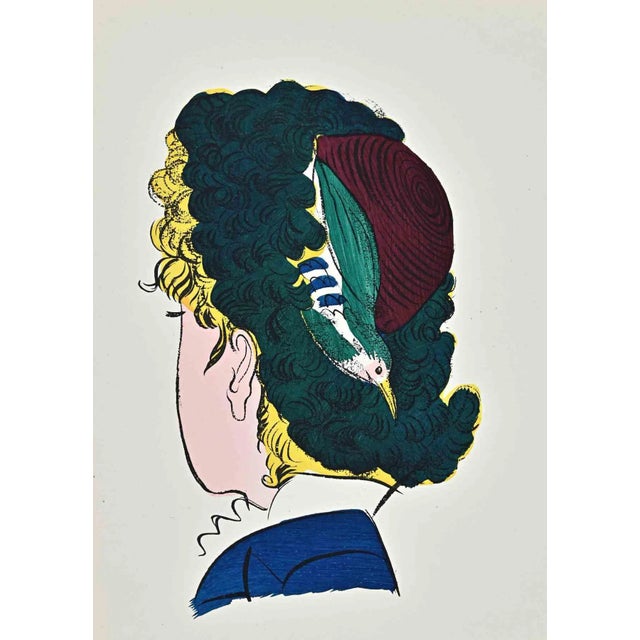 Raoul Dufy, Portrait, 1920s, Lithograph For Sale