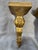 Hollywood Regency Vintage Gold Resin Candleholder Sconces a Pair For Sale - Image 3 of 17