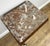 Antique French Art Deco Oak Bedside Table with Marble Top For Sale - Image 10 of 12