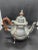 American Vintage Williamsburg Stieff Pewter Footed Tea/Coffee Pot For Sale - Image 3 of 6