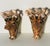 Shabby Chic Vintage Gorgeous Pair of Giraffe Wall Brackets Encrusted With Sra Shells For Sale - Image 3 of 6