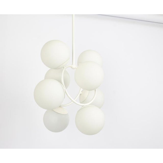 Mid-Century Modern Mid-Century Orbital Pendant Lamp attributed to Kaiser Idell / Kaiser Leuchten, Germany, 1970s For Sale - Image 3 of 14
