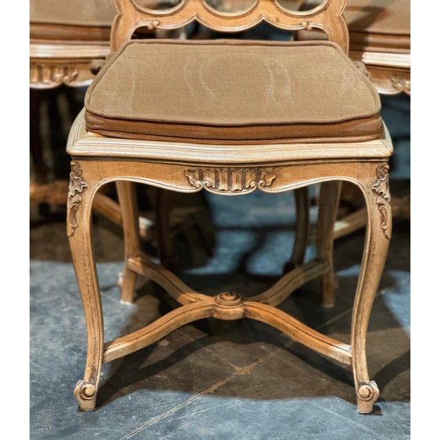 French Oak Farmhouse Dining Chairs, 1900s, Set of 18 For Sale - Image 15 of 18