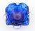 Murano Cobalt Blue Art Glass Articles, 4 For Sale - Image 10 of 12