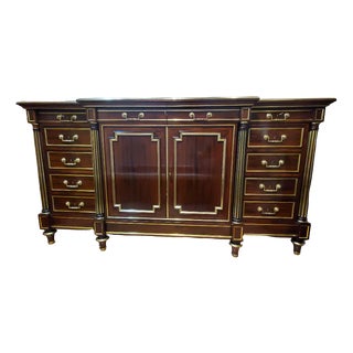 Antique Napoleon III Walnut Sideboard For Sale
