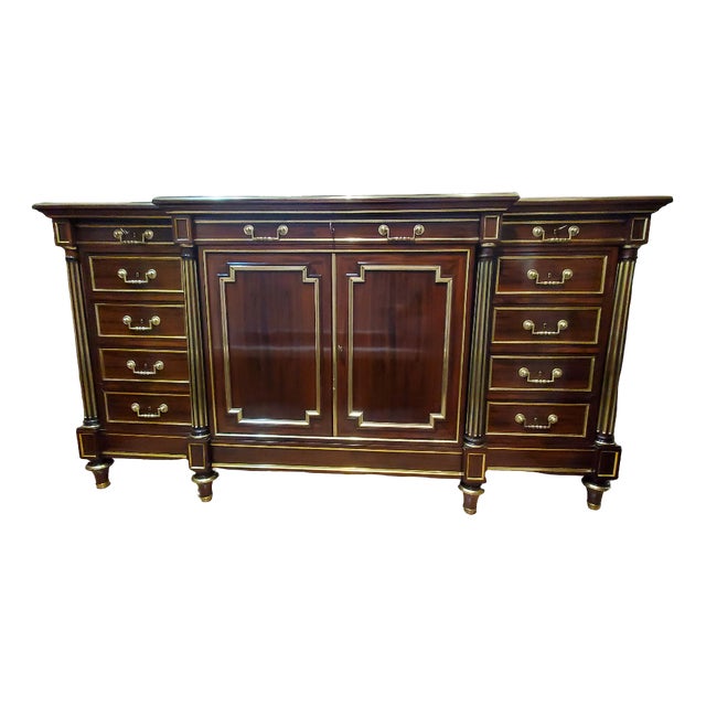 Antique Napoleon III Walnut Sideboard For Sale