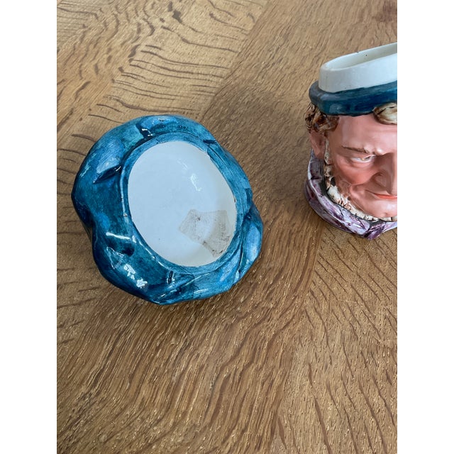 Early 20th Century Antique Majolica Scotsman Tobacco Jar For Sale - Image 13 of 13