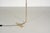Gold Floor Reading Lamp in Gold Plated Steel, 1970 For Sale - Image 8 of 10