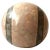 Brown 1980s Tessellated Stone Sphere For Sale - Image 8 of 8