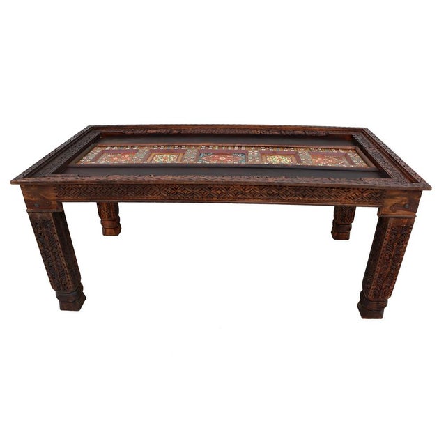 1970s Vintage Wooden Orient Dining Table, 1970s For Sale - Image 5 of 18