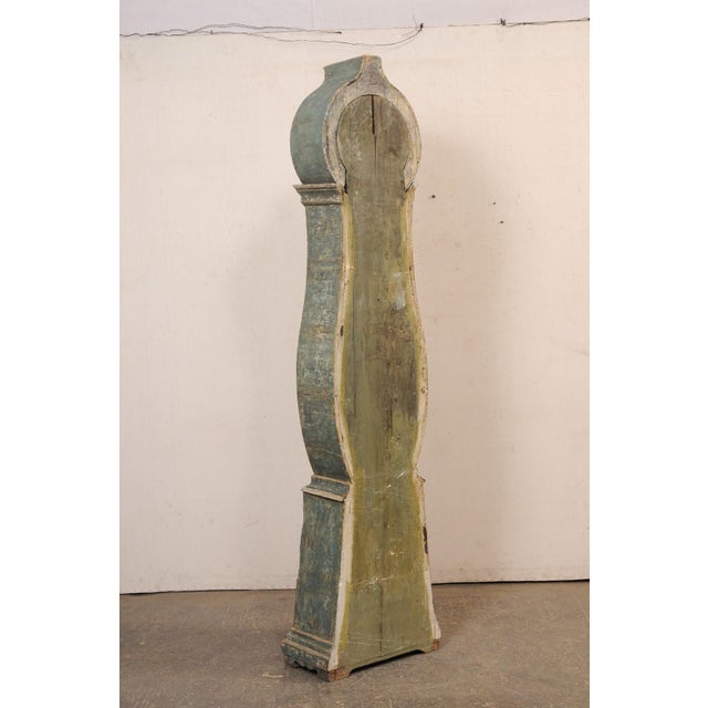 19th Centruy Swedish Grandfather Clock For Sale - Image 9 of 12