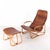 Set of Chaise Lounge and Ottoman by De Yuruzu Yamakawa, 1970s For Sale - Image 4 of 17