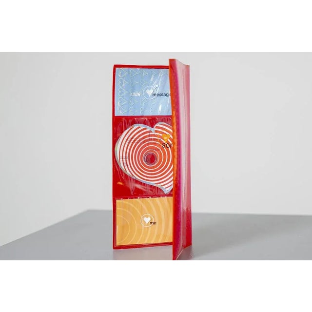 Plastic Vintage Swatch Valentines Day Special 2000 Heartbeat Gn187 For Sale - Image 7 of 12