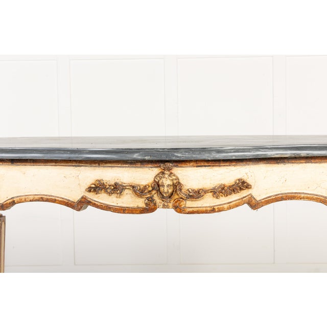 18th Century Italian Painted Console Table For Sale - Image 4 of 9