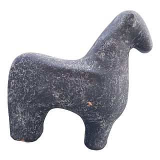 Vintage Ceramic Ram Figurine, 1950s For Sale