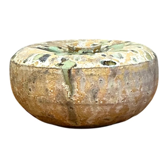 Vintage Abstract Ceramic Vessel For Sale - Image 4 of 18
